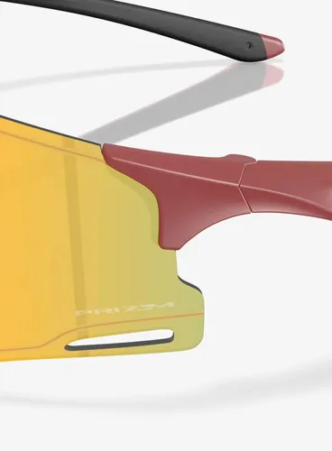 Okulary przeciwsłoneczne Oakley Cybr Zero - matte iron red/prizm 24k