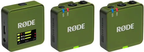 System bezprzewodowy RODE Wireless Go III Ciemnozielony
