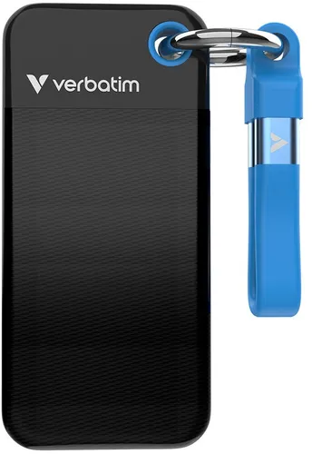 Dysk VERBATIM Pocket 512GB SSD Czarno-niebieski