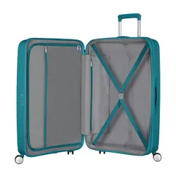 Walizka mała American Tourister Soundbox - jade green