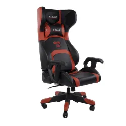 Fotel E-BLUE Cobra Bluetooth EEC310 Gamingowy do 120kg Skóra ECO Czarno-czerwony