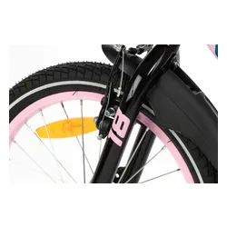 Rower dziecięcy KARBON Jazz 18 cali dla dziewczynki Różowy