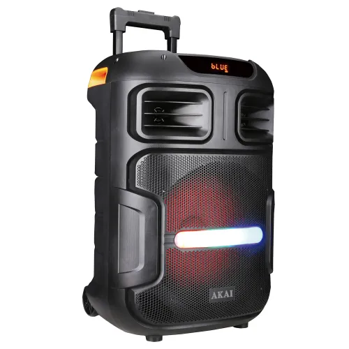 Power Audio AKAI ABTS-X5FUSION 50W Bluetooth Mikrofon Czarny