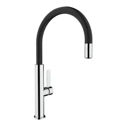 Bateria Teka FOT 995 Chrom/Czarny Mosiądz/Chrom