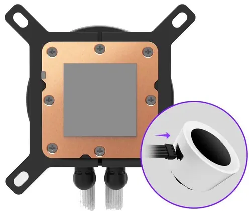 Chłodzenie wodne NZXT Kraken Plus 240 RGB Czarny