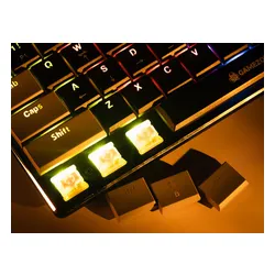 Klawiatura gamingowa Tracer GameZone Keylo 61 przewodowa mechaniczna podświetlana grafitowa