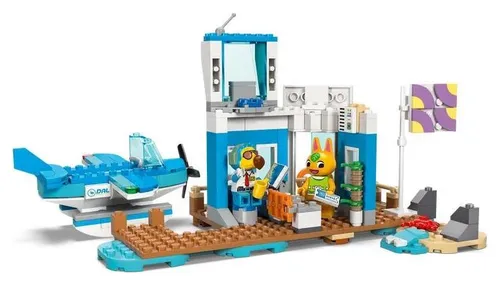 LEGO Animal Crossing 77051 полет с Dodo Airlines