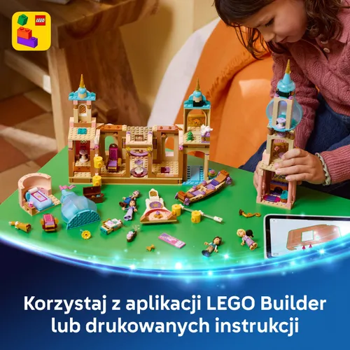LEGO 43297 Disney: Замок Рапунцель, набор кубиков 6+