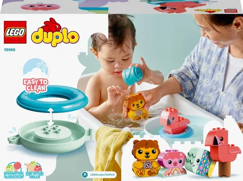 LEGO Duplo banyo oyunu: Hayvanlarla Yüzen Ada (10966)