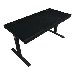 Biurko Lorgar Desk Pro 80 Series DP80W Blat Melaminowy 140cm Regulacja wysokości Czarny