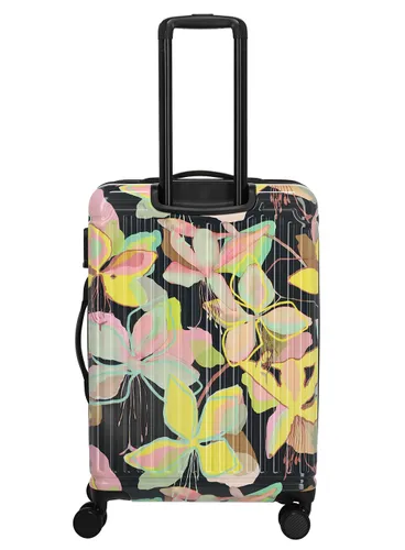 Чемодан Travelite Cruise Trolley M Print - yellow orchid