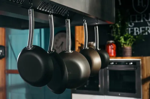 SKOTTSBERG Carbon Steel 28 cm - patelnia / wok ze stali węglowej nieprzywierający