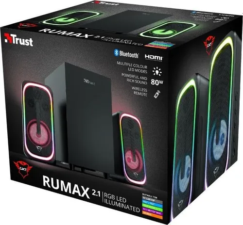 Głośniki Trust GXT 635 RUMAX RGB (23927)