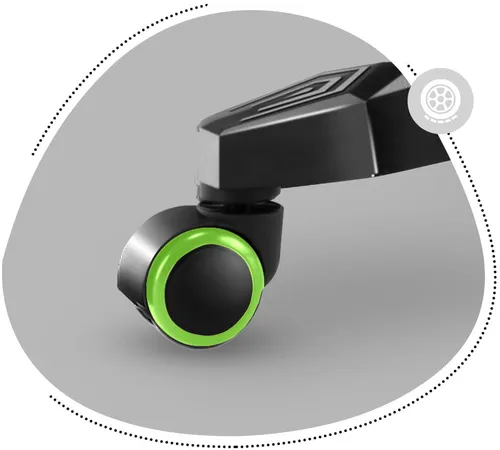 Fotel HUZARO Ranger 6.0 Pixel Mesh Czarno-zielony