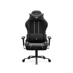 Fotel Diablo Chairs X-One 2.0 Normal Size Black Moss Gamingowy do 150kg Tkanina Czarny