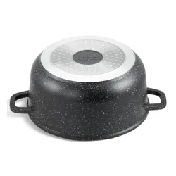 Garnki marmurowe 6el zestaw komplet garnków 8140