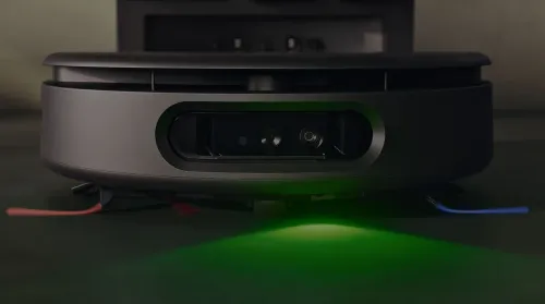 Robot sprzątający Dyson Spot+Scrub Ai Funkcja mopowania Stacja oczyszczająca Tworzenie mapy pomieszczenia 76dB Funkcje AI Czarny