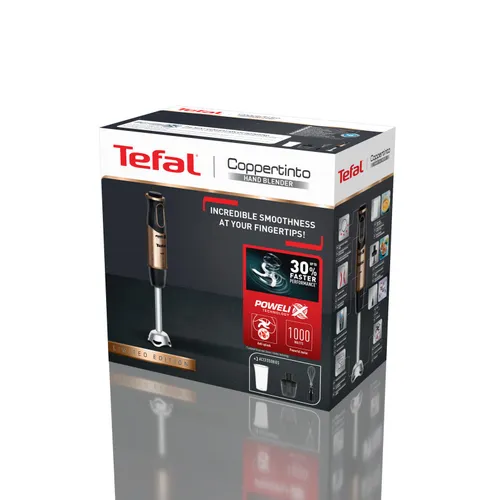 Блендер Tefal Quickchef 3in1 Coppertinto HB656G10-измельчитель - насадка для взбивания