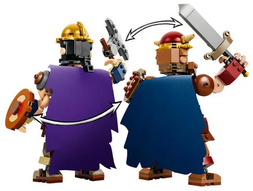 LEGO 75644 ONE PIECE: Дорри против Броги гиганты, набор кубиков 9+