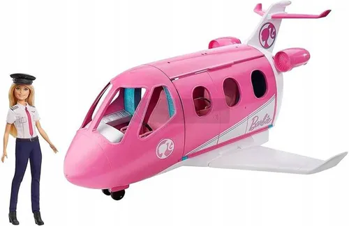 Lalka Barbie samolot GJB33