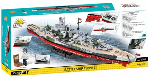 Конструктор COBI Battleship Tirpitz - Executive Edition COBI-4838