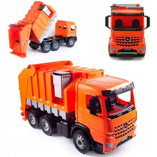 Lena śmieciarka gigant Mercedes Arocs auto pojazd 72 cm TUV 02165