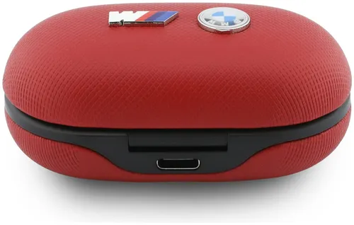 Słuchawki dokanałowe BMW M Metal Logo ENC Czerwony