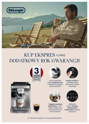 De'Longhi Magnifica Evo Milk ECAM 290.85.SBX srebrny