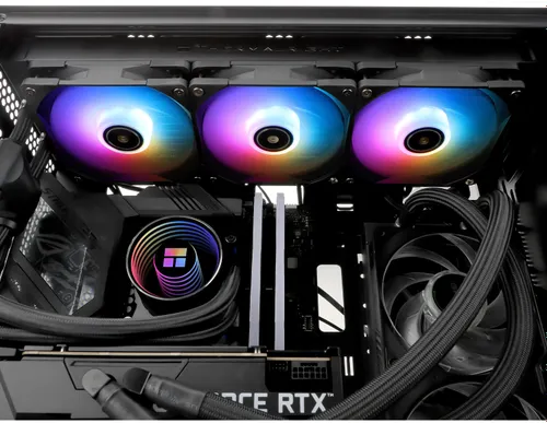 Chłodzenie wodne THERMALRIGHT Frozen Notte 360 ARGB V2 Czarny