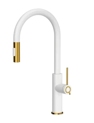 Bateria Quadron Jennifer Q Line Slim 3623510WHM Snow white/Złoty Stal szlachetna