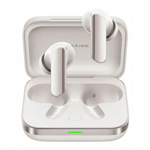 Słuchawki bezprzewodowe realme Buds Air 7 Pro Dokanałowe Bluetooth 5.4 Beżowy