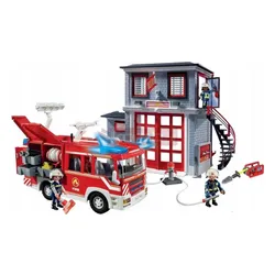 PLAYMOBIL ACTION HEROES 71603 ZESTAW STRAŻ POŻARNA ze światłem i dźwiękiem
