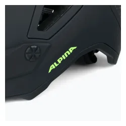 Kask rowerowy Alpina Comox black neon matte