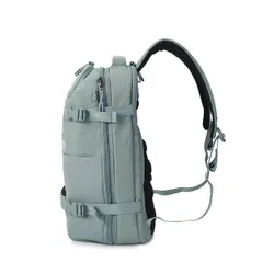 Городской рюкзак Hedgren Trip M Exp Backpack-grey / green