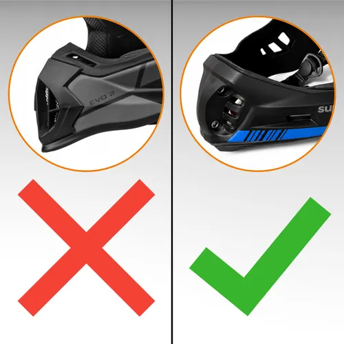 Kask rowerowy dla dziecka rozmiar M, dziecięcy motor dzieci motocyklowy
