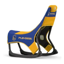 Fotel Playseat Champ NBA-Golden State Warrios Gamingowy do 122kg Tkanina Niebiesko-żółty