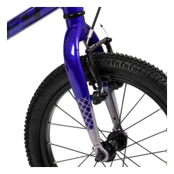 Rower dziecięcy HUFFY Literide Kids 16 cali dla chłopca Srebrno-niebieski