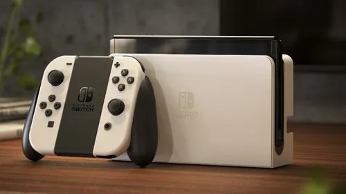 Игровая консоль Nintendo Switch OLED-модель - (белый)