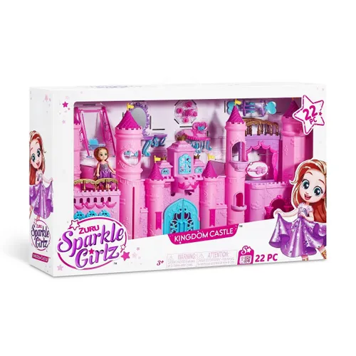 ZURU Sparkle Girlz Набор кукол 4,7 дюйма Королевский замок