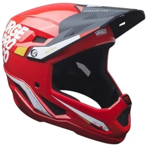 Kask rowerowy fullface Urge Deltar czerwony - L