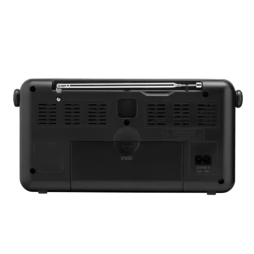 Radioodbiornik Raven ERADP003 Radio FM Czarny