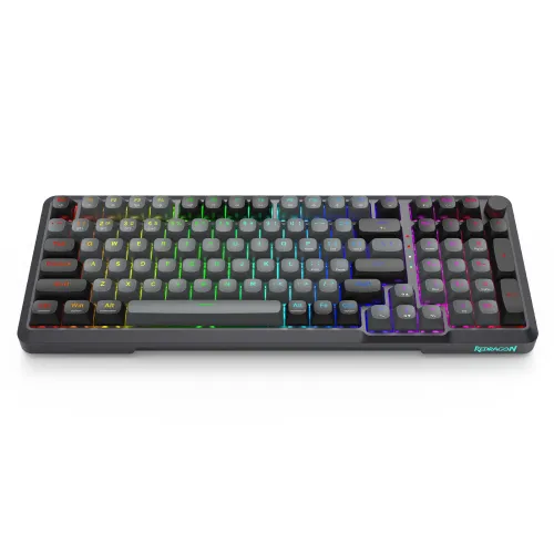 Klawiatura mechaniczna Redragon K688GB-RGB-PRO Bragi Dragon Growl Czarny