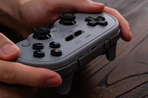 Pad 8BitDo Pro 3 Bluetooth Controller do PC, Nintendo Switch / Switch 2, Android iOS, Bezprzewodowy Szary