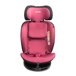 Автокресло Caretero Mokki I-Size, 40-150 cm, 0-36 kg, черно-розовый