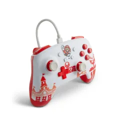 Геймпад PowerA Enhanced Mario Red & White к Nintenк Switch Проводной