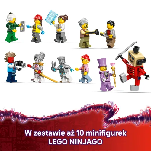 LEGO 71837 NINJAGO Warsztaty w mieście NINJAGO