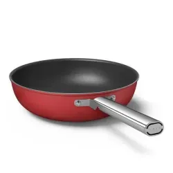 Patelnia Smeg CKFW3001RDM Indukcja Non-stick PTFE 30cm