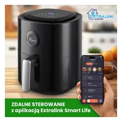Air Fryer Frytkownica beztłuszczowa EXTRALINK SJ-400 4l Wi-Fi programator czasowy