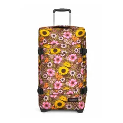 Дорожная сумка на колесиках Eastpak Transit'R L-popflower brown