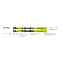 Narty Fischer RC4 Power Ti TPR + wiązania RS 10 PR